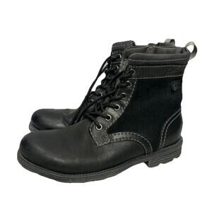 CLARKS Collection Darian Heath 6" Lace-Up Boots Sz 7